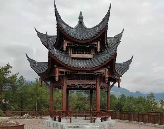 涼亭、防腐木涼亭、古建涼亭