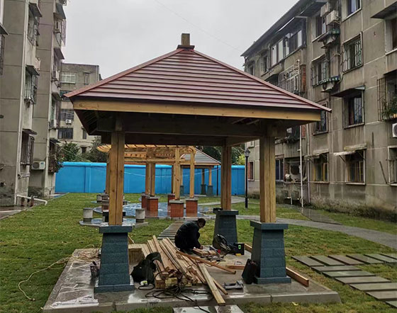 涼亭、防腐木涼亭、古建涼亭